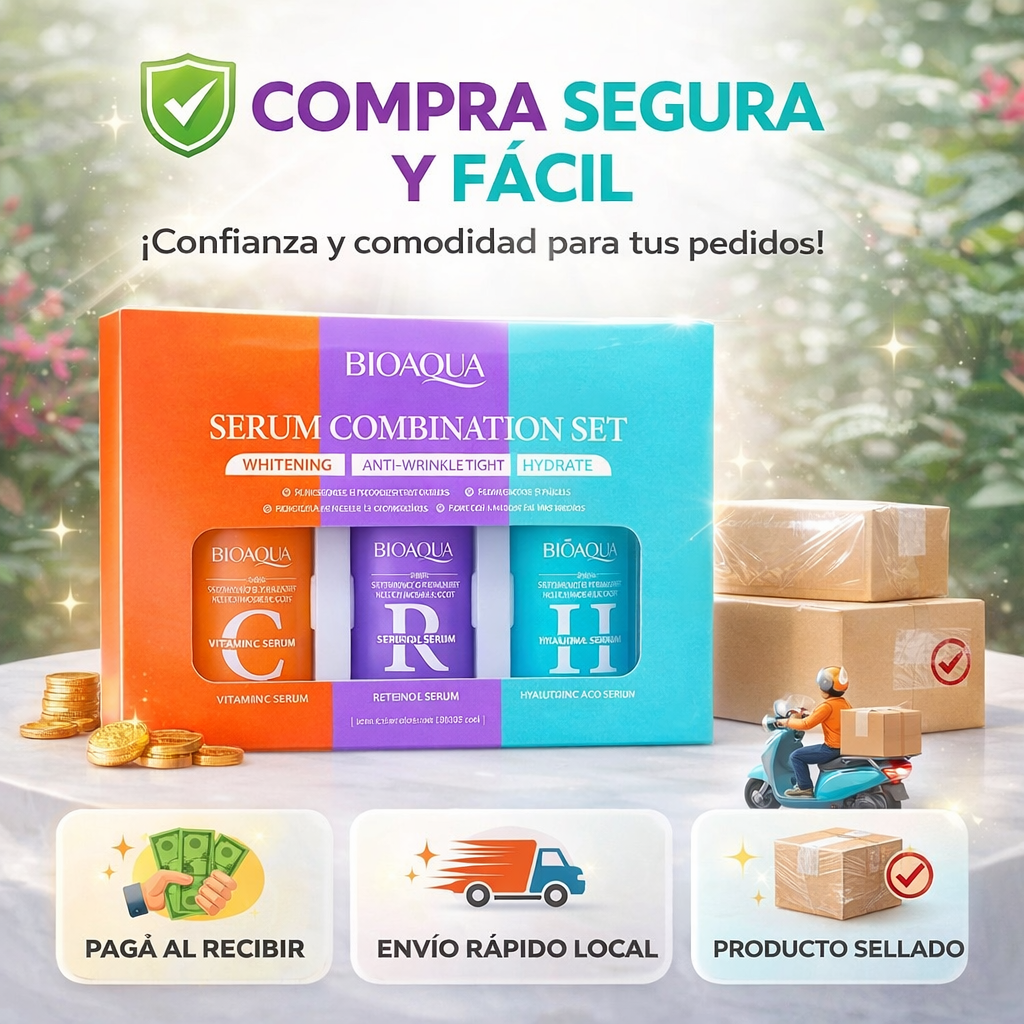 BIOAQUA - Serum Combination Set (3 en 1)