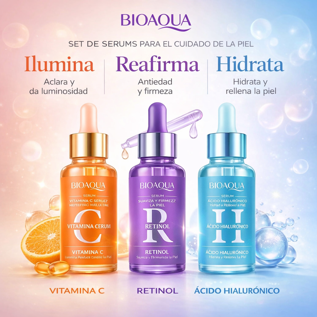 BIOAQUA - Serum Combination Set (3 en 1)