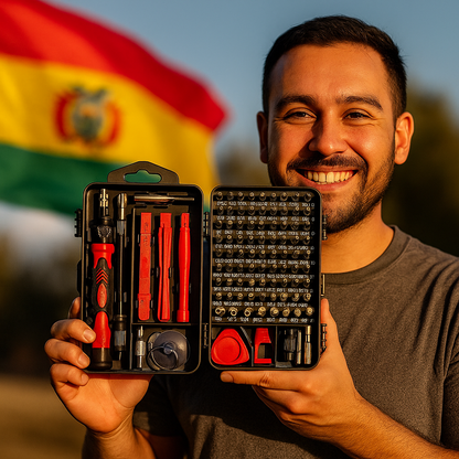 Fixit™ - Kit Destornillador de 115 Piezas